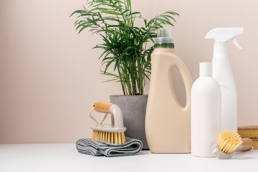 An image of eco-friendly cleaning products.